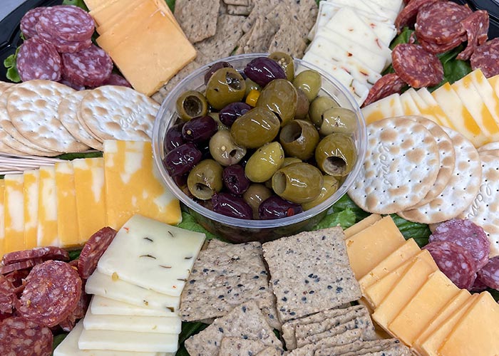Crackers, Meat & Cheese Tray